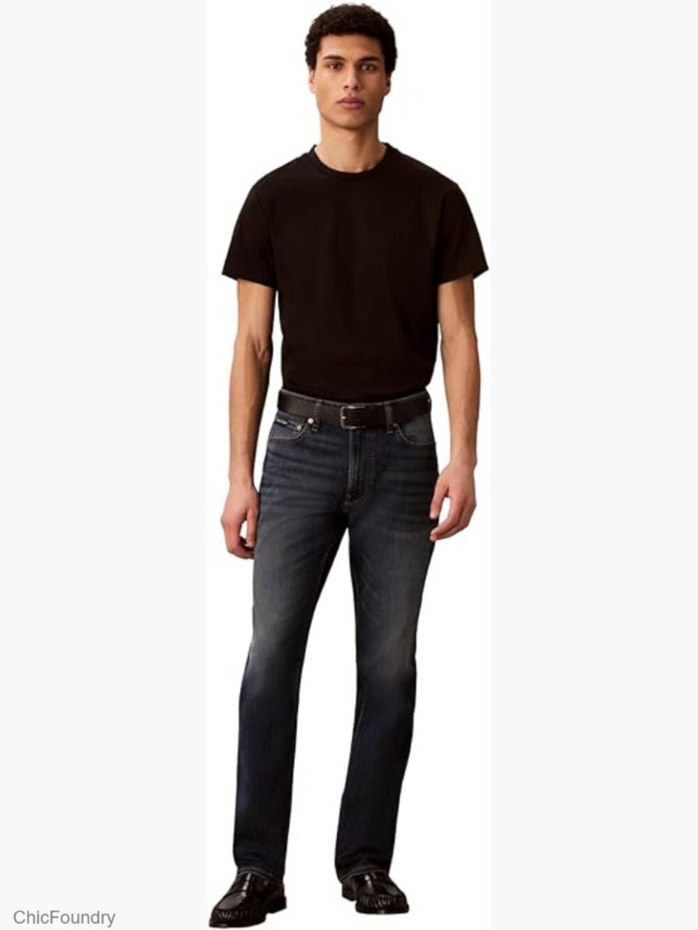 Slim High Stretch Jeans - Low Rise Denim